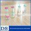 100ml 200ml 250ml 500ml Bulk Milk Bottles Glass Juice Bottles With Colorful Plastic Cap