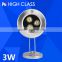 High Class Waterproof IP68 AC12V/24V 3W LED Underwater Light Water Landscape Lamp Fountain Swimming Pool Fish Aquarium Lighting