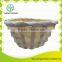 Woven bamboo material household package basket