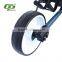 Golf three wheels trolleys foldable with umbrella holder