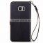 flip style solid color leather phone case flip cover leather case for Samsung Galaxy Note 7