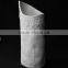 China Factory Design White Small Fashion Flat Flower Pot