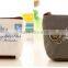 Top quality vintage style Woman Canvas Fancy Coin Purse wallet promotional bag mini cute cotton wallet with metal logo rivet