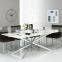 Moden Room customized Stainless Steel Dining Table And Chair