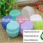 20g Purple Plastic jar container with plastic lid cap
