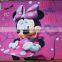 latest design thick 100% polyester peach skin thermal transfer printed fabric