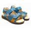 2016 Wholesale Summer Blue Suede Sandals for Kids