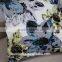 Colorful flower design printed painting sofa cushion pillow cover