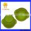 2014 best seller non-toxic portable silicone colander bowl with stainless steel