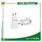 Hot selling US EU UK Plug Portable Cell Phone Charger/ Travel Wall Charger Double USB Charger for HTC for Samsung