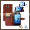 2016 new products wallet card holder leather imak back cover case skin shield for Acer Liquid Z520 china price