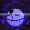 Smart rose iron pendant light flower basket lamp Intelligent light mobile control light