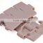 880TAB-K325 plastic table Top chains conveyor