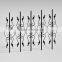 Decorative panels wrought iron components