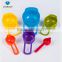 Box Manufacturers Food DIY Color Plastic With Scale Set 6 Measuring Spoons Baking Tools
