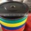 colorful rubber bumper plate