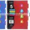 Fashion design spiral scholl note books, exercise books