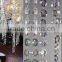 Shining crystal transparent iridescence bead string for wedding decoration