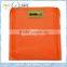 Recycle packable shopping bag & resuable foldable tote bag in Orange color