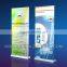 Single side deluxe advertising roll up display banner stand