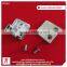 handrail glass to glass clamp /stainless steel 316 satin surface pool fence clamp