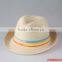 Hot selling haedweaved paper straw homburg hat