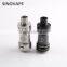 Stainless steel & black Smok TF-RTA Tank 4.5ml Rebuildable TF RTA Atomizer