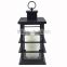 Black plastic outdoor camping led candle lantern light