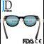 Hot sell item spring hinge ebony wood sunglasses Custom made OEM wooden sunglasses