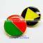 Custom metal soft enamel button pins badge with butterfly clutch