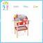 2016 wholesale high quality kids wooden play kitchen set, Educational Kids Kitchen Sets