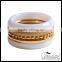 Chameleon Wholesale Jewelry Ceramic Steel Combination Stacked Ring Set