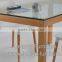 Top quality Crazy Selling fiber dining table set