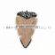 Alibaba China direct gemstone jewelry natural Madagascar agate handmade clay glue crystal pendant