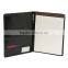 Hot selling custom leather folder/PU portfolio/file folder with LOGO