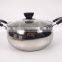 High Quality 10Pcs Stainless Steel Cookware Set With Bowls And Glass Lid
