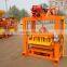 QTJ4-40 concrete block making mouding machine for sale, cement hollow block machine