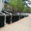 Galvanized steel pipe fence/powder coated fence panel/zinc steel security fence/zinc steel ornamental fence