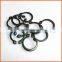 China professional custom wholesale high quality black zinc plated circlips for shaft
