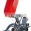 BY800 mini garden loader agriculture power barrow with front forklift