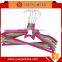 high quality star design kids flocking clothes hanger