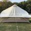 Waterproof Beige Color Unique Bell Tent Outdoor Family Camping Tent