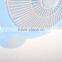 3 Speed Office Box Fan 10 Inch.With Oscillating Grille