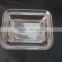 Clear PET Lid for Bowl,Disposable Lid for Plate,Food Grade Clear Lid