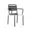 2016 french style colorful metal type industrial chairs iron material chairs frames