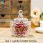 crystal food pot fruit jar