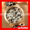 UCHOME Fashion Design Newest Gold Plated Wrist Watch Leopard Watch Geneva Gold Watch