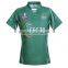 cheap price IRELAND rugby shirt/ custom sublimated blank rugby jersey made in china