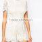 2015 Fashionable Hot Sale OEM Customized Eyelash Lace Women Romper