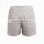 yarn dyed arcylic/polyester tweed girls short pants with frill